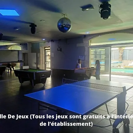 Gite, Fitness&billard Gratuit&spa Mas La Farelle * Nîmes